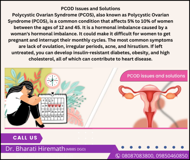 PCOD Issues and Solutions PCOS Treatment in PCMC