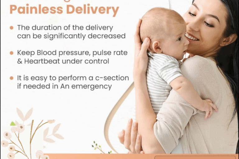 Embrace Motherhood with Confidence: Advantages of Painless Delivery Painless Delivery Treatment in pune
