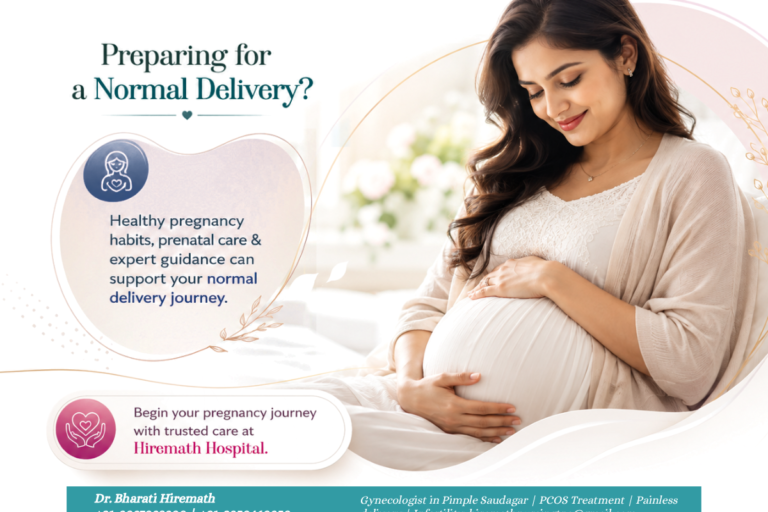 Normal delivery in Pimple Saudagar