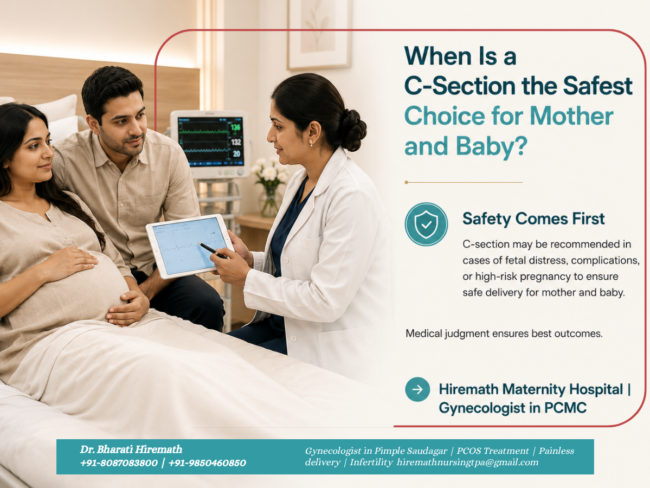 Caesarean section specialist in Pimple Saudagar