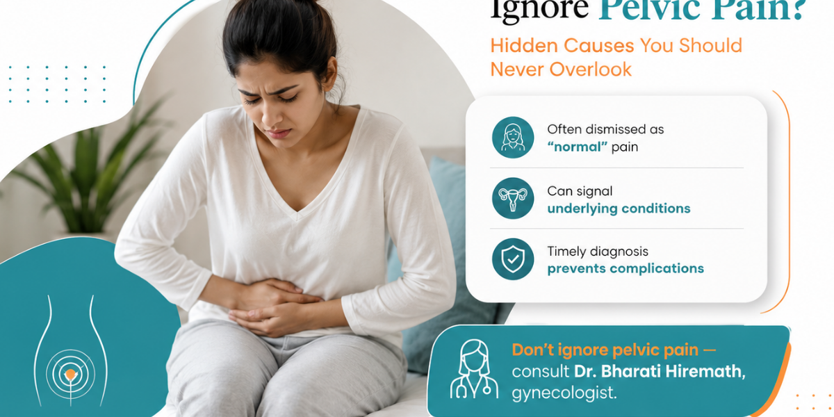 Why Do Women Ignore Pelvic Pain Hidden Causes to Know – Dr. Bharti Hiremath gynecologist in PCMC